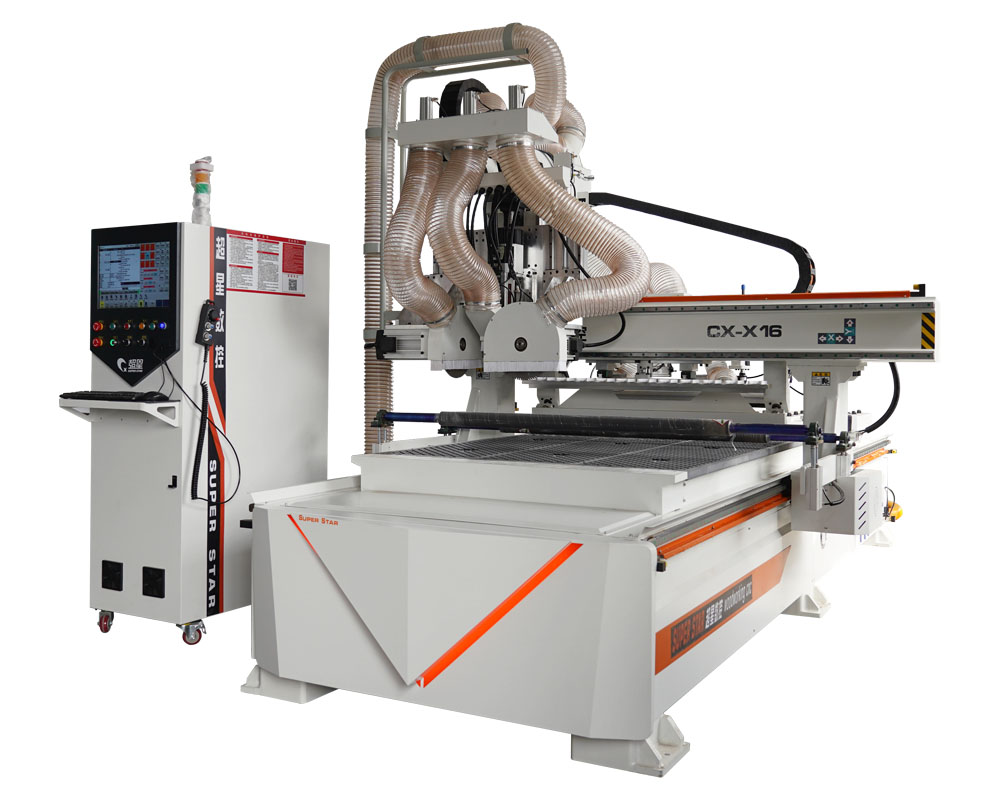 直排+縱橫鋸加工中心